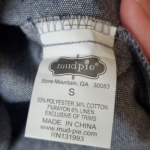 Mud pie womans blouse, small - Picture 3 of 5